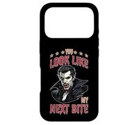 Carcasa para iPhone 17 Pro You Look Like My Next Bite Vampire Flirt Party -