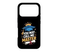 Carcasa para iPhone 17 Pro You May Call Me Master Graduate Humor Divertido Graduación