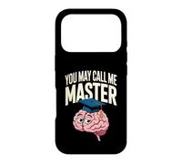 Carcasa para iPhone 17 Pro You May Call Me Master Graduate Humor Divertido Graduación