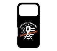 Carcasa para iPhone 17 Pro You'Ll Never Fight Alone Leukemia Awareness