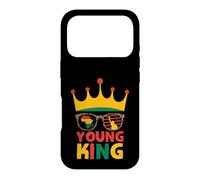 Carcasa para iPhone 17 Pro Young King African American Black History Juneteenth