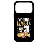 Carcasa para iPhone 17 Pro Young Wild and 3 Safari Zoo Animal Jungle 3rd Birthday