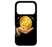Carcasa para iPhone 17 Pro Z Coin Crypto Crypto Design Camiseta para el Amor de la Moneda Digital