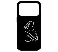Carcasa para iPhone 17 Pro Zapatero Arte Lineal Ornitólogo