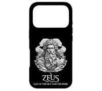 Carcasa para iPhone 17 Pro Zeus Dios del Cielo y Trueno Mitología Griega Filosofía