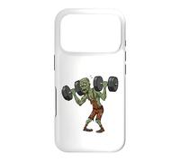 Carcasa para iPhone 17 Pro Zombie Halterofilia Muertos vivientes Gimnasio Entren