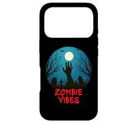 Carcasa para iPhone 17 Pro Zombie Vibes Moonlit Graveyard - Scary Niños Niños Adultos