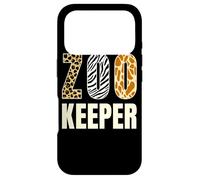 Carcasa para iPhone 17 Pro Zookeeper Zoo Animals Savanna Safari Divertido Disfraz de Halloween