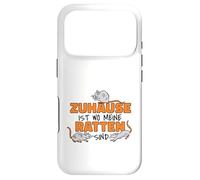 Carcasa para iPhone 17 Pro Zuhause ist wo Meine Ratten Sind Rattenliebhaber
