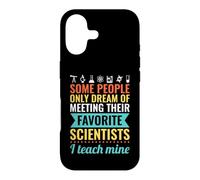 Carcasa para iPhone 17 Profesor de Ciencias Regalo Enseñar Biología Química Física
