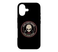 Carcasa para iPhone 17 Programa Espacial Secreto/diseño de Insignia de Oficial de Enlace alienígena
