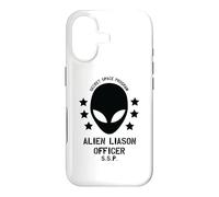 Carcasa para iPhone 17 Programa Espacial Secreto/Oficial de Enlace Alienígena Diseño Divertido
