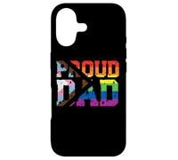 Carcasa para iPhone 17 Progress Rainbow Proud Dad Fathers Day LGBTQ Trans Pride