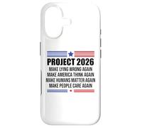 Carcasa para iPhone 17 Project 2026 Sign Make Lying Wrong Again Make America Think