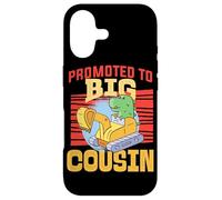 Carcasa para iPhone 17 Promocionado a Big Cousin Cute Dinosaur Excavator
