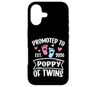Carcasa para iPhone 17 Promocionado a Poppy of Twins EST 2026 Revelación de género del bebé