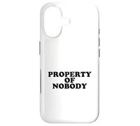 Carcasa para iPhone 17 Propiedad de Nadie (declaración de Confianza en sí Mismo)