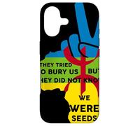 Carcasa para iPhone 17 Proud Amazigh People They Tried to Bury us, Amazigh Flag