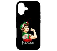 Carcasa para iPhone 17 Proud Strong Iranian Girl Woman Girlfriend Iran Flag