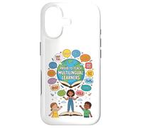 Carcasa para iPhone 17 Proud To Teach Multilingual Learners ELL Education Classroom