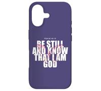 Carcasa para iPhone 17 Psalm 46:10 Be Still & Know - Women Girls Butterfly