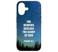 Carcasa para iPhone 17 Psalms 19:1 The Heavens Declare Glory of God - Faith Verse