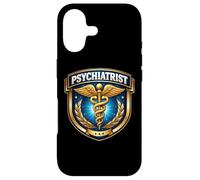 Carcasa para iPhone 17 Psiquiatra Psiquiatría Médico Médico Caduceo Insignia MD