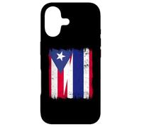 Carcasa para iPhone 17 Puerto Rico Tailandia Media Bandera Raíces Puertorriqueñas Tailandesas