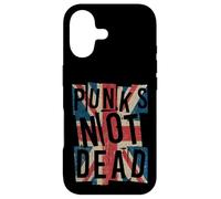 Carcasa para iPhone 17 Punks Not Dead - Vintage - UK London Flag - Punk Is Not Dead