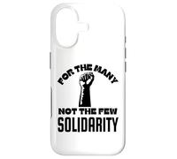 Carcasa para iPhone 17 Puño levantado para Muchos, no para los Pocos, Solidaridad y Justicia