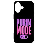 Carcasa para iPhone 17 Purim Mode On Funny Purim Jewish Costume Happy Purim