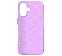 Carcasa para iPhone 17 Purple Lavender Scales Armor Arches Geometric Pattern