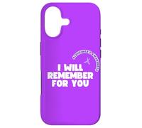 Carcasa para iPhone 17 Purple Memory: Supporting Alzheimer's Awareness
