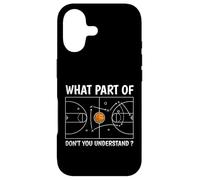 Carcasa para iPhone 17 ¿Qué Parte de Don't You Understand Basketball Coach Funny