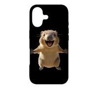 Carcasa para iPhone 17 Quokka Be Quokka Happy Sonríe con Quokkas