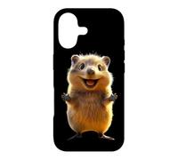 Carcasa para iPhone 17 Quokka Be Quokka Happy Sonríe con Quokkas