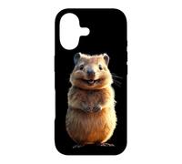 Carcasa para iPhone 17 Quokka Be Quokka Happy Sonríe con Quokkas