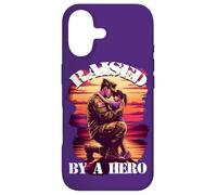 Carcasa para iPhone 17 Raised by a Hero Military Father and Daughter Military Kids