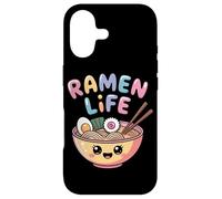 Carcasa para iPhone 17 Ramen Life Kawaii Ramen Graphic Japanese Food Anime Cup Sopa