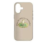 Carcasa para iPhone 17 Rana Medieval Divertida Qué diablos es un Meme Frogs