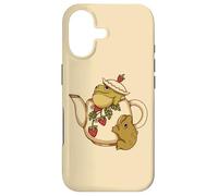 Carcasa para iPhone 17 Ranas en una Tetera con Fresas