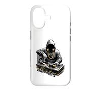 Carcasa para iPhone 17 Rap Vinyl Vibes Hip Hop DJ
