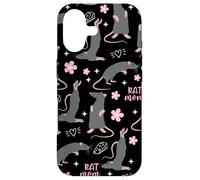 Carcasa para iPhone 17 Rat Mom Cute Rat Owner Keeper Pet Lover