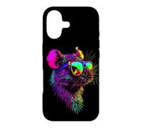Carcasa para iPhone 17 Rata Ratón Simpático Roedores Ratón Enano Ratas Pequeñas