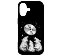 Carcasa para iPhone 17 Rats Howling At CD Moon