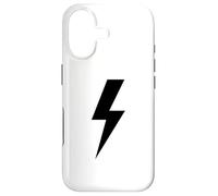 Carcasa para iPhone 17 Rayo Bolt Negro para Hombre, Idea de Regalo Thunder Strike
