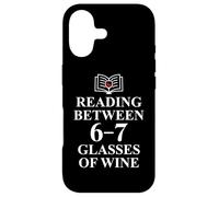 Carcasa para iPhone 17 Read Between The Wines 6 7 Reading 6-7 Just One More Chapter