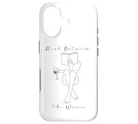 Carcasa para iPhone 17 Read Between The Wines Book Club Women Wine & Books Reading