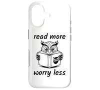 Carcasa para iPhone 17 Read More Worry Less