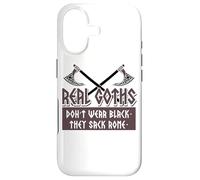 Carcasa para iPhone 17 Real Goths Don't Wear Black They Sack Rome Historia